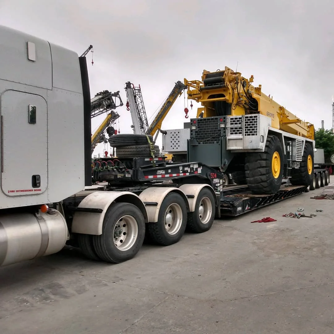 Heavy equipment transport