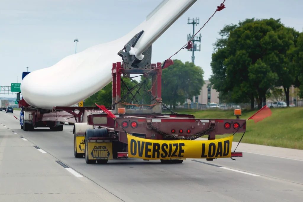 Specialized Transport wind turbine